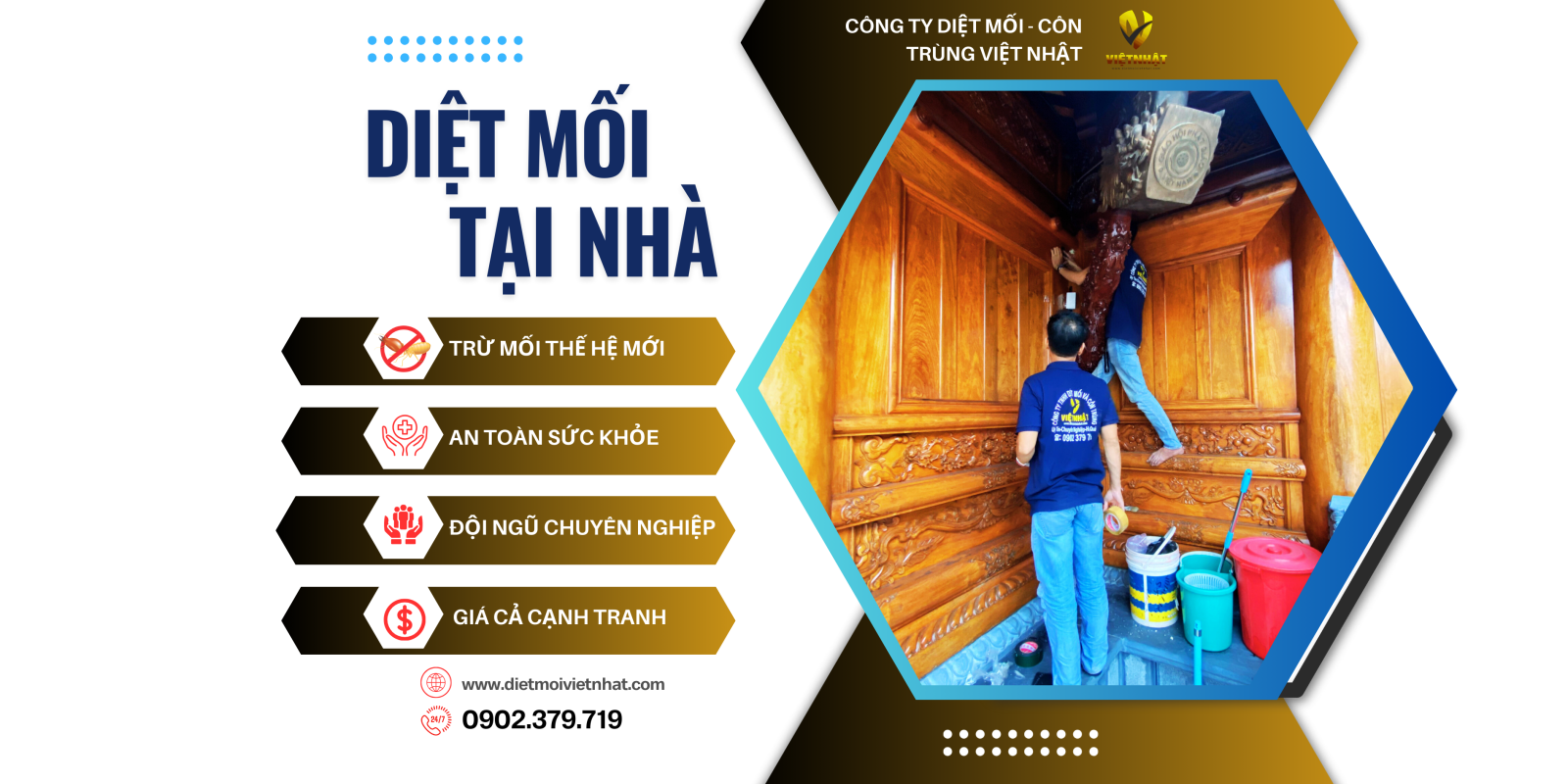 dịch vụ diệt mối ở Quận 1