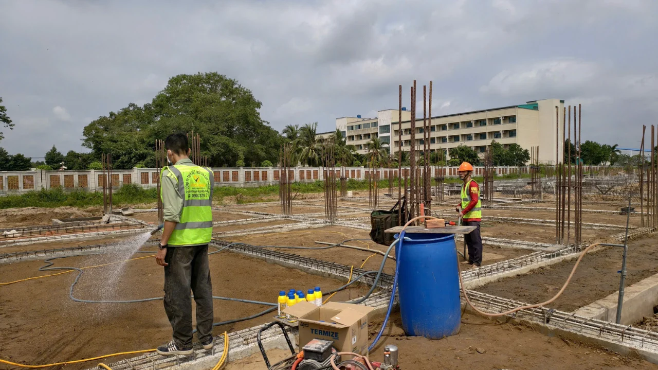 xử lý nền móng, phòng chống mối công trình