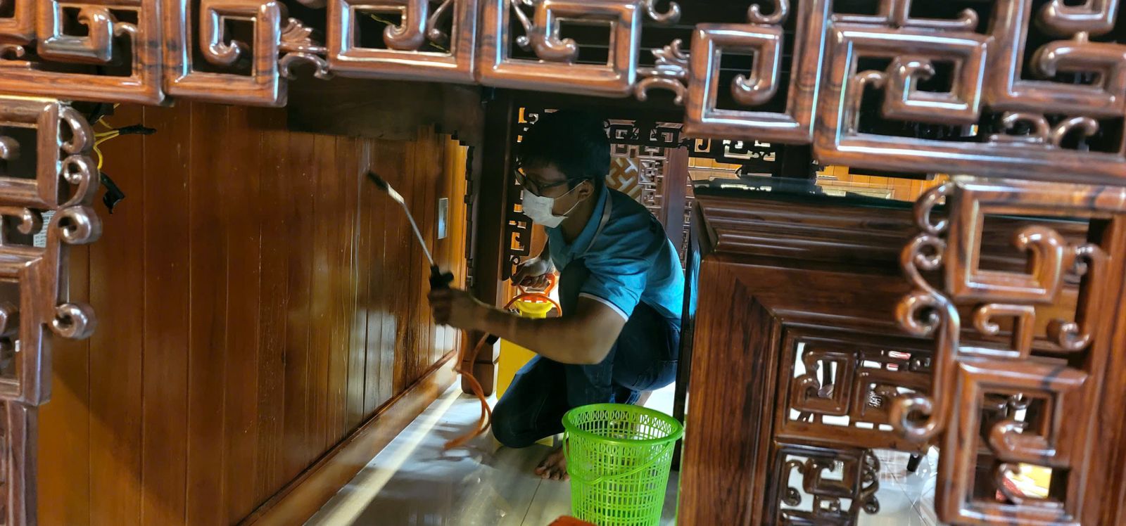 DIỆT MỐI TẬN GỐC TẠI QUẬN 7 - HÌNH ẢNH THI CÔNG