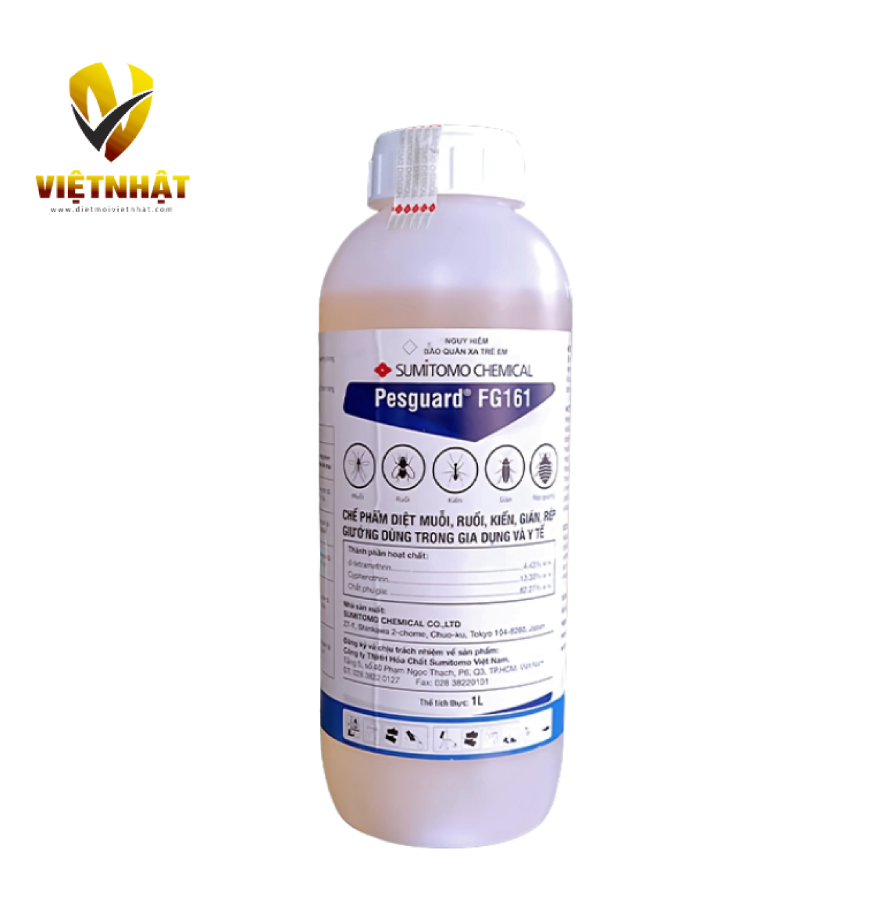 Thuốc diệt muỗi, côn trùng Pesguard FG 161